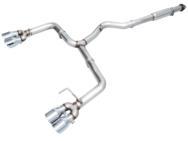 Subaru WRX Performance Exhaust - AWE Tuning - Cat-Back Track - Chrome Silver - `22-`27